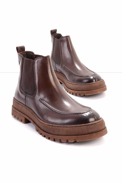 Bambi Holy Leather Coffee Master Φόρεμα & Μποτάκι για άνδρες E02901491903