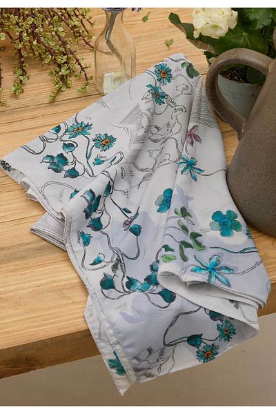 Fresh Ruth Patterned Shal - Lavender