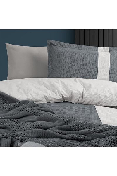Luoca Patisca Maxwell Double Duvet Cover Set Gray