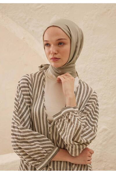 Fresh Viscose Stone Colored Shawl - Rami
