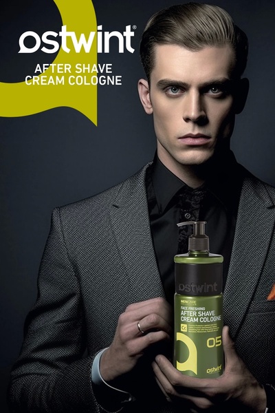 Ostwint After Shave Krem Tıraş Kolonyası No:5 Baharat 400ml Nemlendirici Fera...
