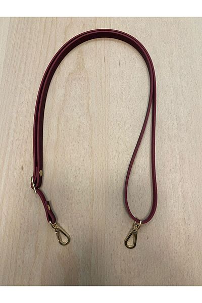 YUMAK HOBİ EVİ 1 cm Wide Faux Leather Bag Strap