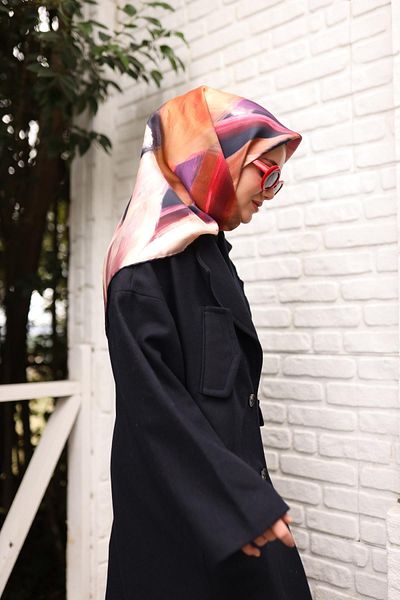 Silk Home Twill Silk Scarf 11448-17