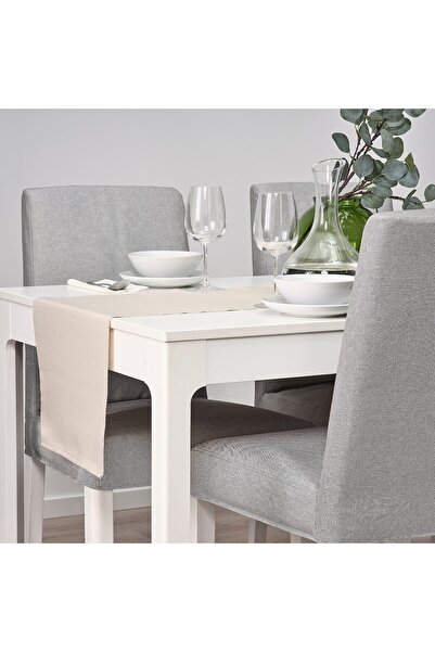 IKEA SVARTSENAP Table-runner, natural, 35 x 130 cm