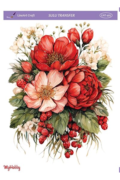 LİNEART Lineart Sulu Transfer 25x35cm LNT405