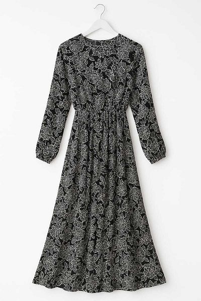 Naz Women's Plus Size Flower Print Dress