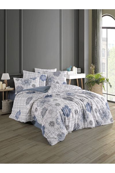 Marka Newhome Özde Double 100% Cotton Printed Pique Set