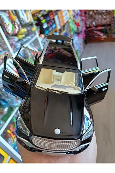 OYUNCAKSAHİLİ GLS 600 Maybach Dıecast Metal Mercedes Bnz 1.24 Koleksiyon Siya...