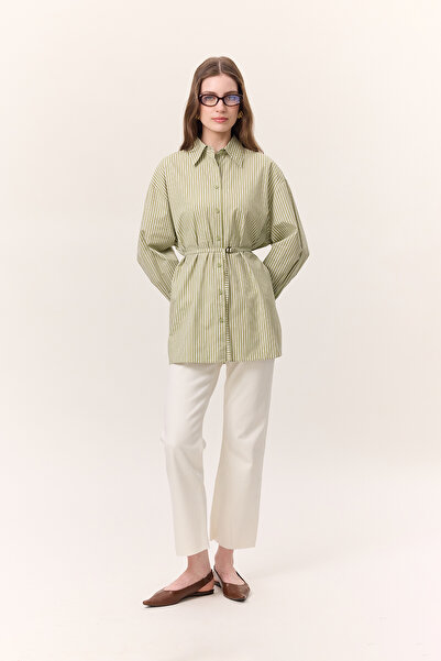 Manuka ΠΡΑΣΙΝΟ ΠΟΥΚΑΜΙΣΟ ΖΩΝΗΣ ΡΙΓΕΣ