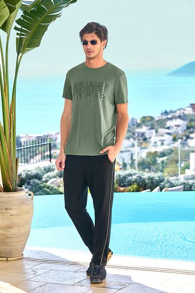Aqua Ανδρικό Σετ Πιτζάμες 25938