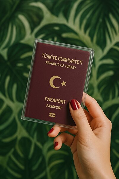 sağlıkçı shopping trend aksesuar 2Pcs Universal Passport Case Transparent Waterproof Pvc Passport Protection Container