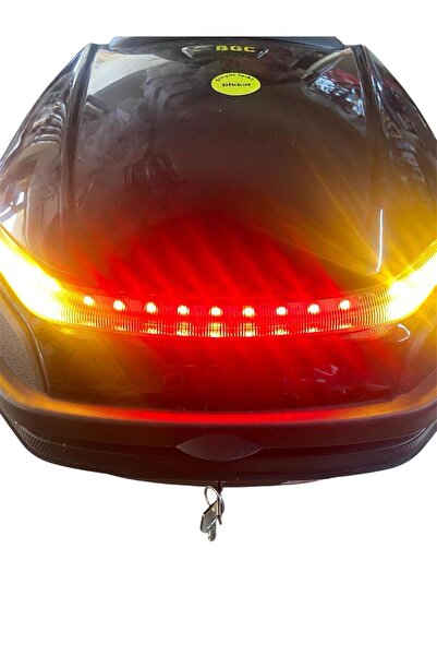 BCG Motosiklet Arka Çanta 33lt IŞIKLI stop sağ sol sinyal