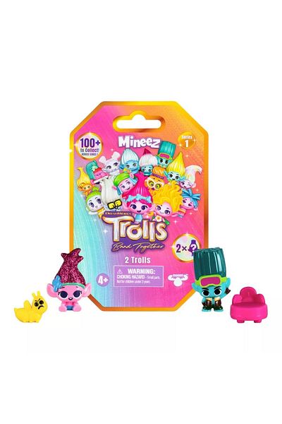 Trolls مجموعة Band Together Mineez 2pk