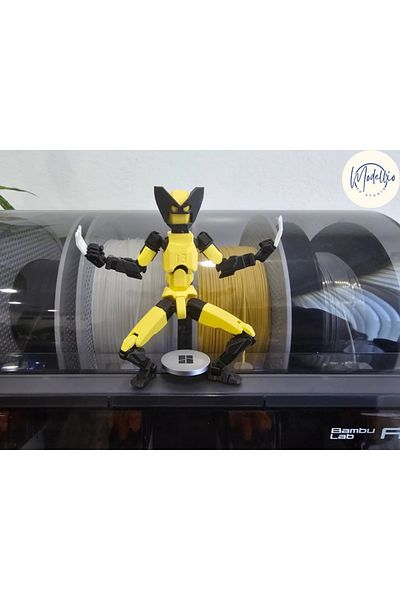 Modellio3D نموذج ولفيرين دمية 13 – X-Men