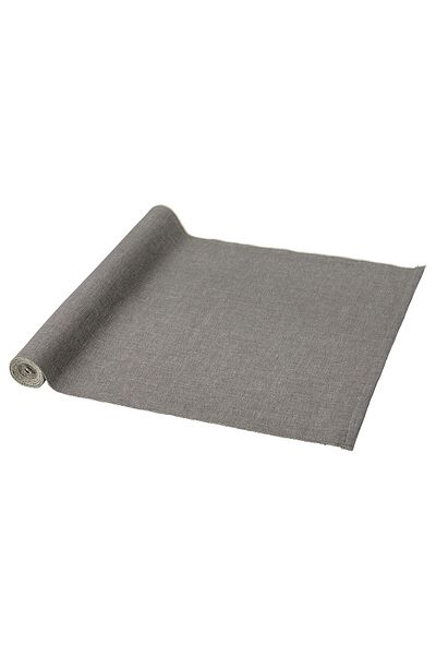 IKEA SVARTSENAP Table-runner, grey, 35 x 130 cm