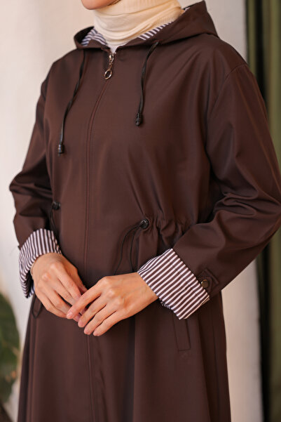 giyze Mevsimlik Trençkot Kahverengi 2060