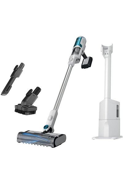Shark Cordless Vacuum Cleaner, with Charging and Discharging Platform, Blue/White ,BU3521ME