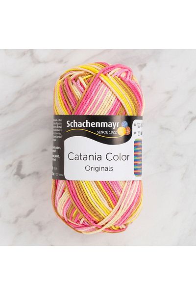 Schachenmayr Catania Color 50Gr Marbled Hand Knitting Yarn - 20063533 -0214