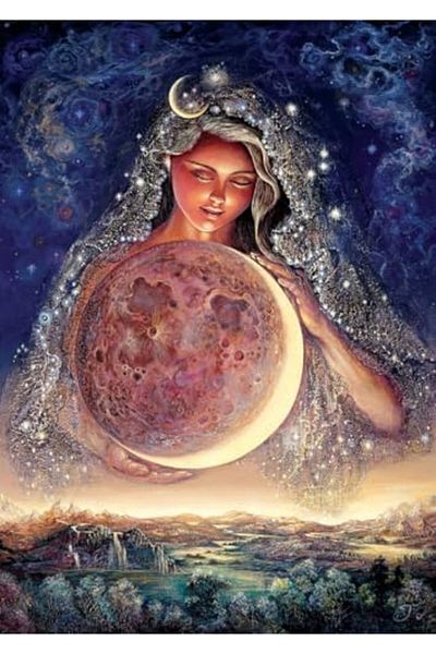 STOREMAX Svticaret Puzzle Moon Goddess 1000 Piece Neon Puzzle Mhm 1053513