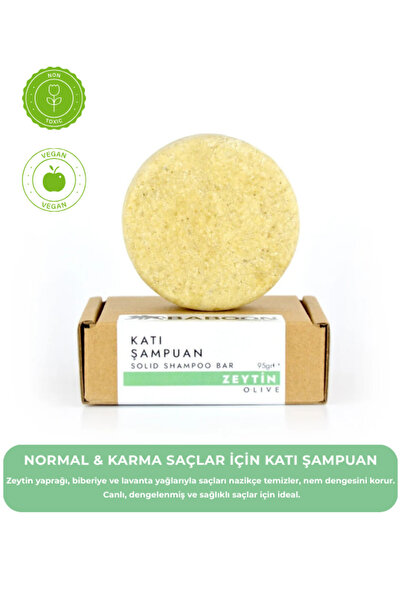 Baboon Natural Zeytin Katı Şampuan
