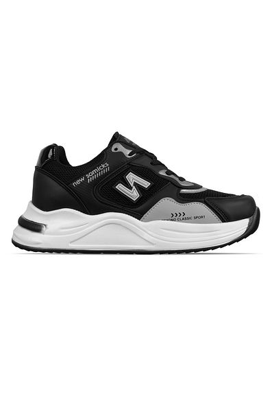Lal Shoes & Bags Amelia Women's High Sole Sports Shoes-Black