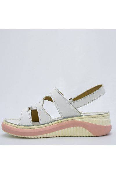 CONSUELO Sandale ortopedice din piele cu velcro 10233