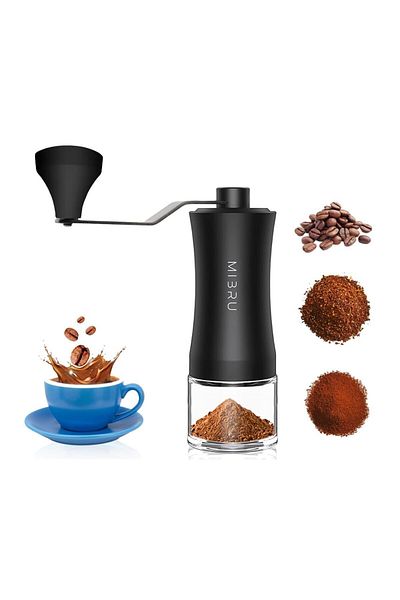 MIBRU V60 Set Coffee Set Of 13 Piece Pour Over Coffee Maker Complete Drip Coffee Set With Metal Box Table
