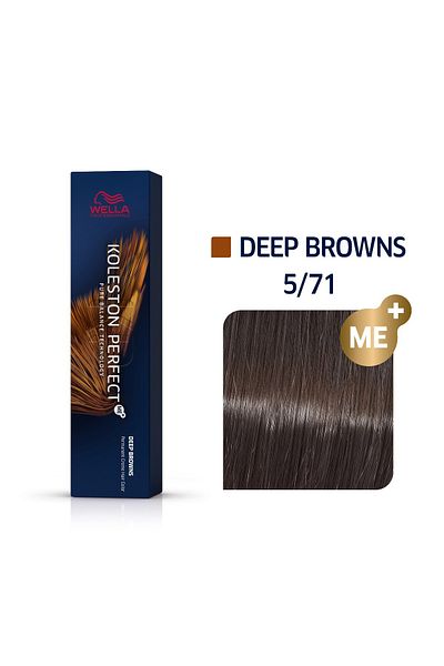 Wella Professionals Vopsea de par Wella Professionals Koleston Perfect 5/71 Castaniu Deschis Castaniu Cenusiu