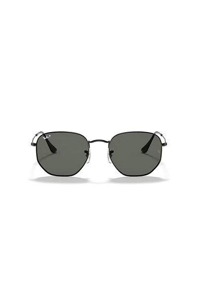 Ray-Ban Rb 3548N 00258 54 Polarized Unisex Black Metal Geometric Sunglasses