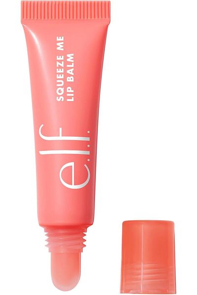 ELF e.l.f. Squeeze Me Lip Balm, Moisturising Lip Balm For A Sheer Tint Of Colour, Infused With Hyaluroni