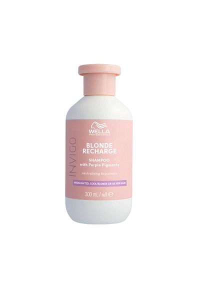 Wella Professionals Sampon Wella Professionals Invigo pentru reimprospatarea culorii Recharge Cool Blonde 300 ml