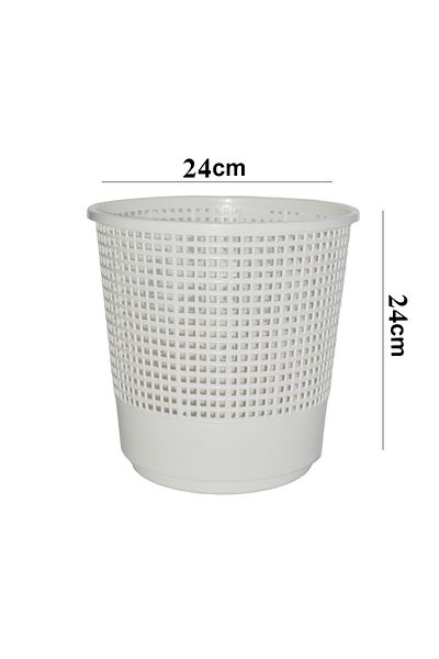 Generic 5L Plastic Perforated Wastebasket