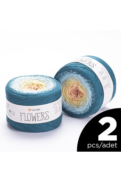 Yarnart 270 - 2 τσάντες με σχέδιο Marbling