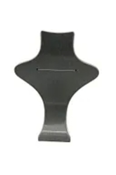 MeGass Dekor Domestic Production London Model Suede Fabric Cream Color 28/22 cm Set Necklace-Earring-Ring Display Mannequin