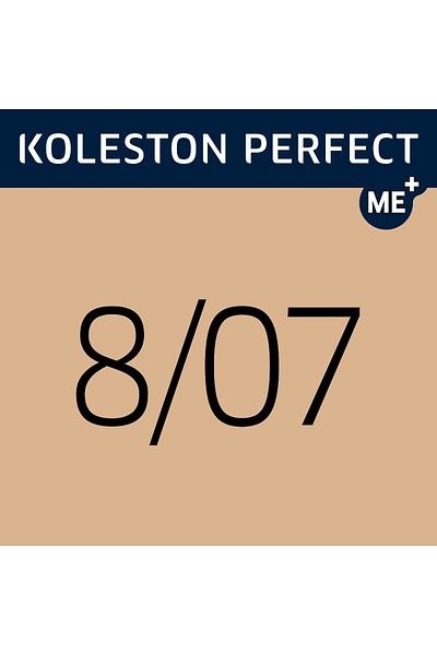 Wella Professionals Vopsea de par Wella Professionals Koleston Perfect 8/07 Blond Deschis Castaniu