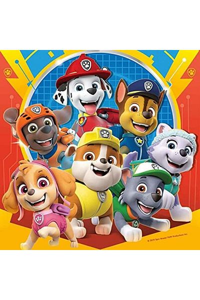 STOREMAX Puzzle - Paw Patrol 3X49 Piece Jigsaw Puzzle