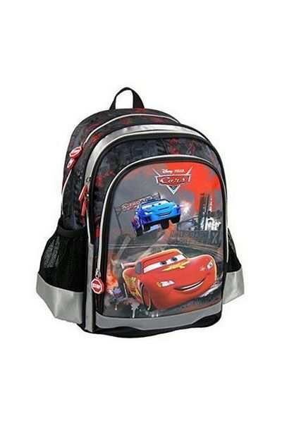 CARS Ghiozdan negru, 38 cm