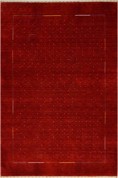 Handmade Lori Kırmızı Renk Yünden El Dokuma Modern Salon Mutfak Antre Yatak O...