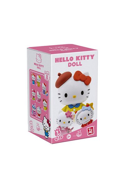 Hello Kitty دمية بتصميم فصول السنة الأربعة، 7 سم، قطعة واحدة متنوعة (قد يختلف التصميم) | قابلة للتجميع