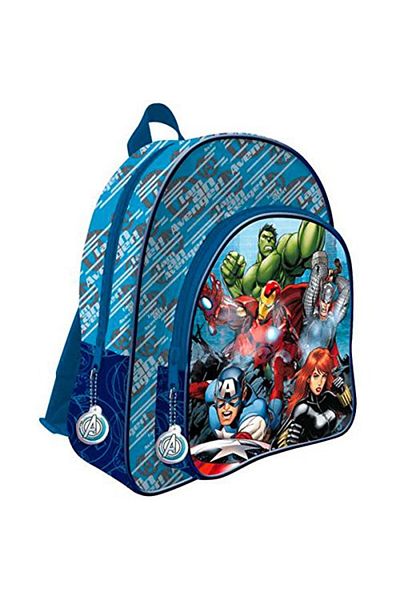 AVENGERS rucsac albastru 2 compartimente 41 cm