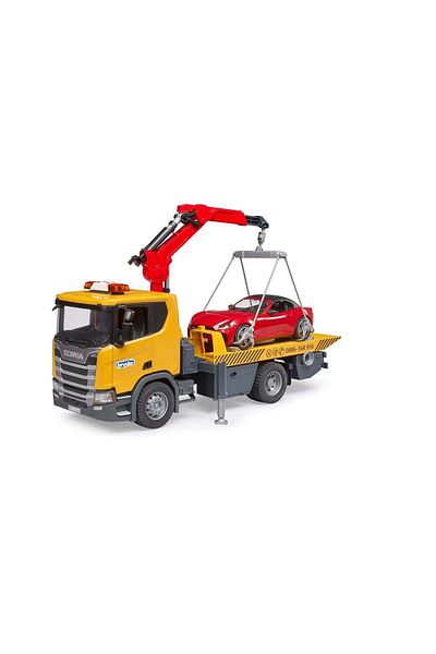 Bruder (Toy) Bruder Scania 560R Tow Truck and Roadster Car (1 Pcs)