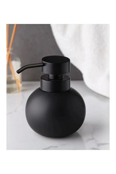 GÖNÜL MUTFAK Gönül GNL 3118 Stoneware Siyah Seramik Sıvı Sabunluk 500 ml