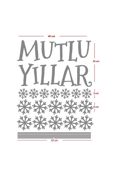 MIGNATIS Fulgii de zăpadă balansând din sus și decorațiuni de Crăciun cu scris de la mulți ani