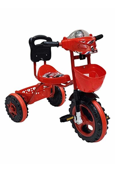 BabyCara دراجة ثلاثية العجلات مصنوعة من البلاستيك بمقعد مريح مع مقابض مانعة ل...