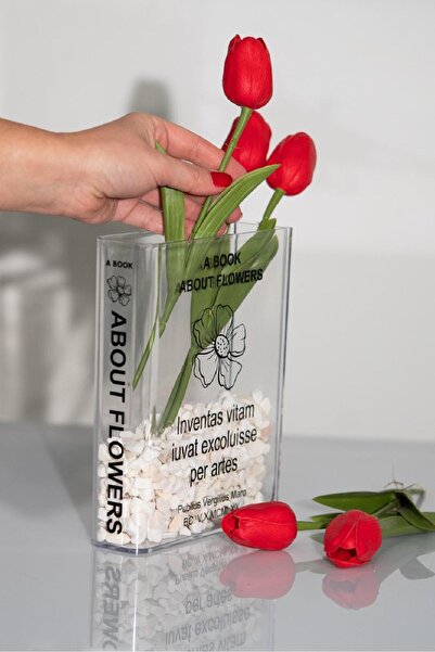 Lilya Home Su Sızdırmaz Kitap Vazo Dekoratif Vazo Mika Pinterest KARIŞIK DESEN