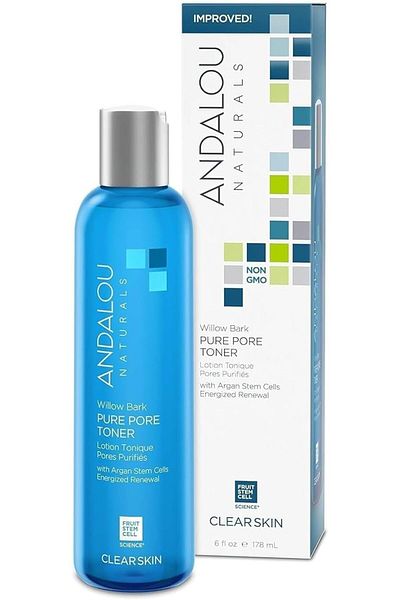 Andalou Naturals Willow Bark Pure Pore Toner, 6 Ounces