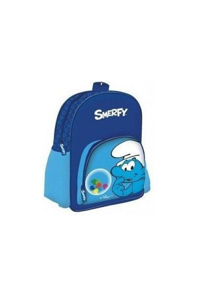 SMURFS Rucsac pentru copii, 33x6x39 cm, albastru