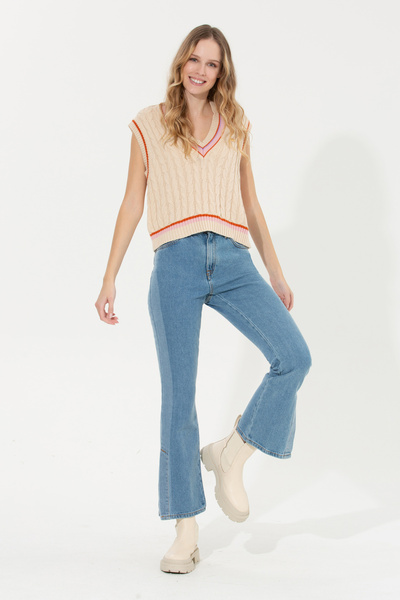 U.S. Polo Assn. Women's Light Blue Jean Trousers 50253483-Dn0021