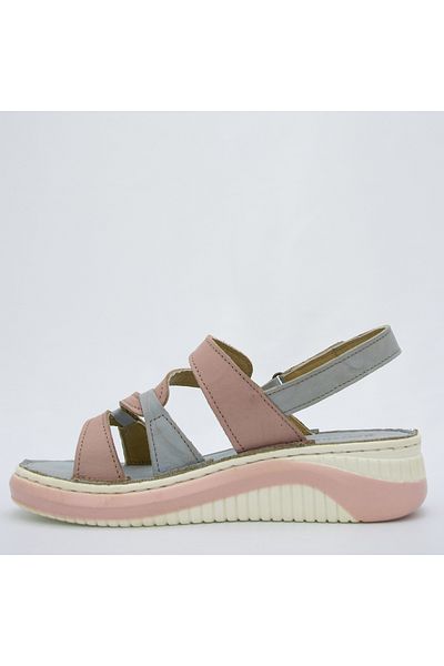 CONSUELO Sandale ortopedice din piele cu velcro 10233