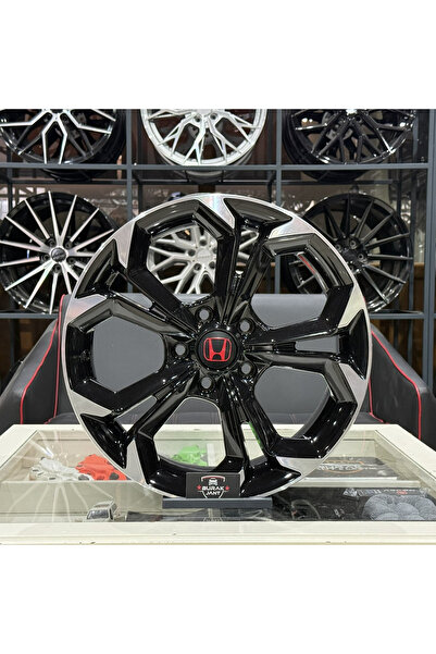 AGT 17 İNÇ 5X114.3 HONDA CİVİC BLACK DİAMOND JANT TAKIMI (4ADET)